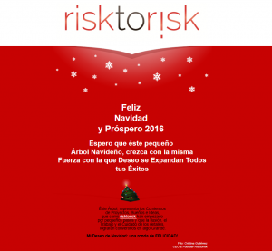 Felicitacion Navideña Risktorisk 2015